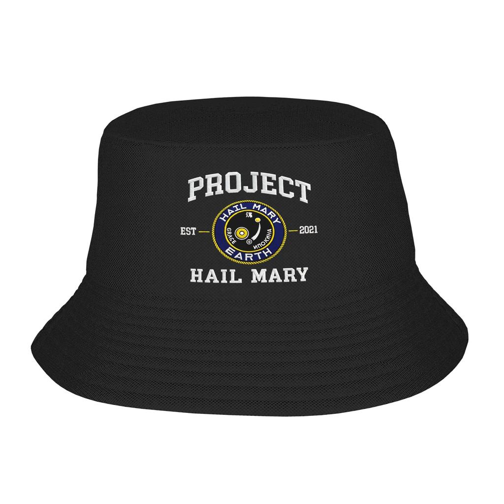 Unisex Women Project Hail Mary Bucket Hat Personality FisherUnisex Hats Summer Funny Vacation Caps Outdoor Design Sunscreen Hat
