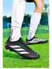 Messi Low-Top Long Spike Soccer Shoes for Men & Women - Adult Artificial Turf Training, Autumn/Winter