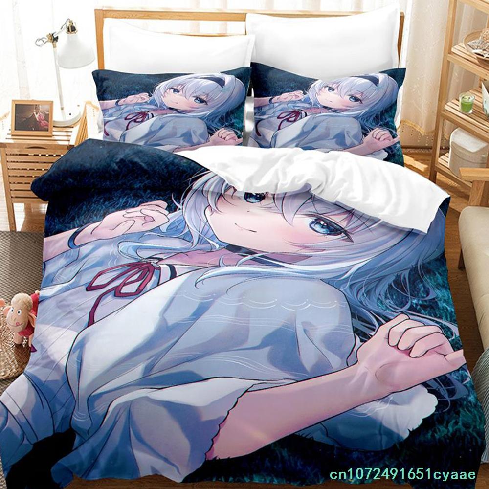 The Ryuo's Work Is Never Done! Bedding Set Single Twin Full Queen King Size Bed Set Adult Kid Bedroom Duvetcover Sets Anime