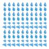 Set of 100 Resins Seal Miniature Statues With Glowing In Dark Effect For Shelf Desk and Garden Aquariums Display