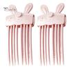Fast Heating Root Volumizer 1/2Pcs Heated Hair Volume Clip, Cordless Lifter Comb with 2 Instant Lift Clip Heat Settings, USB Rechargeable Volumizing