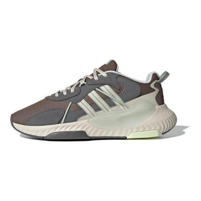 Originals Hi-Tail Retro Pohodlné Polovysoké Ležérní Běžecké Boty Unisex Tenisky Hnědé Bílé JH7362