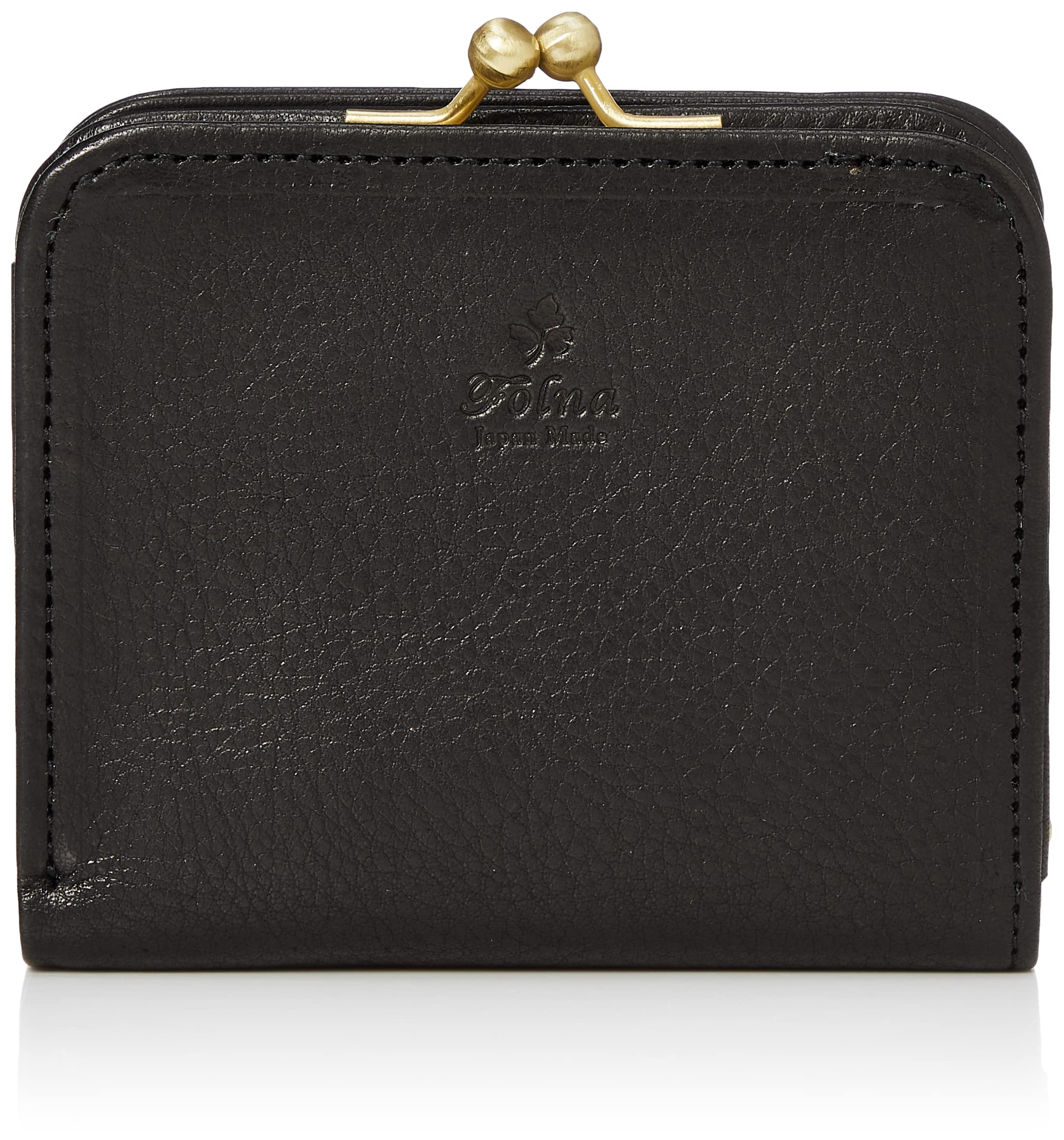 Складной кошелек Forna, Натуральная кожа, Черный (10)