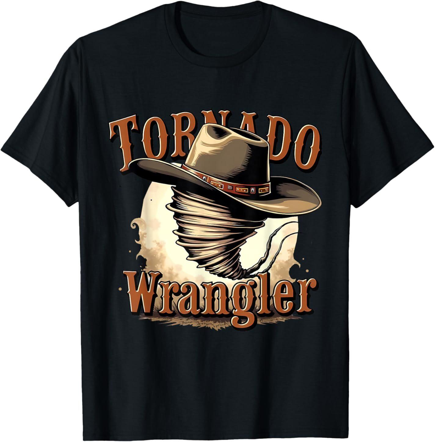 Рубашка Tornado Wrangler Ковбойская футболка Wrangler Женская Мужская Детская футболка S разноцветный