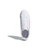 Adidas Neo Coneo Qt Synthetic Leather Durable Low-Top Skate Shoes Women Sneakers White Pink DB0132