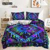 Bohemian Bedding Collection Boho Flowers Duvet Cover Exotic Nationality Pillowcases Queen King For Woman Couple Bedroom Decorations