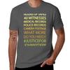Justice For Johnny Depp Tshirt Casual Minimalist Short Sleeve Top Tshirt