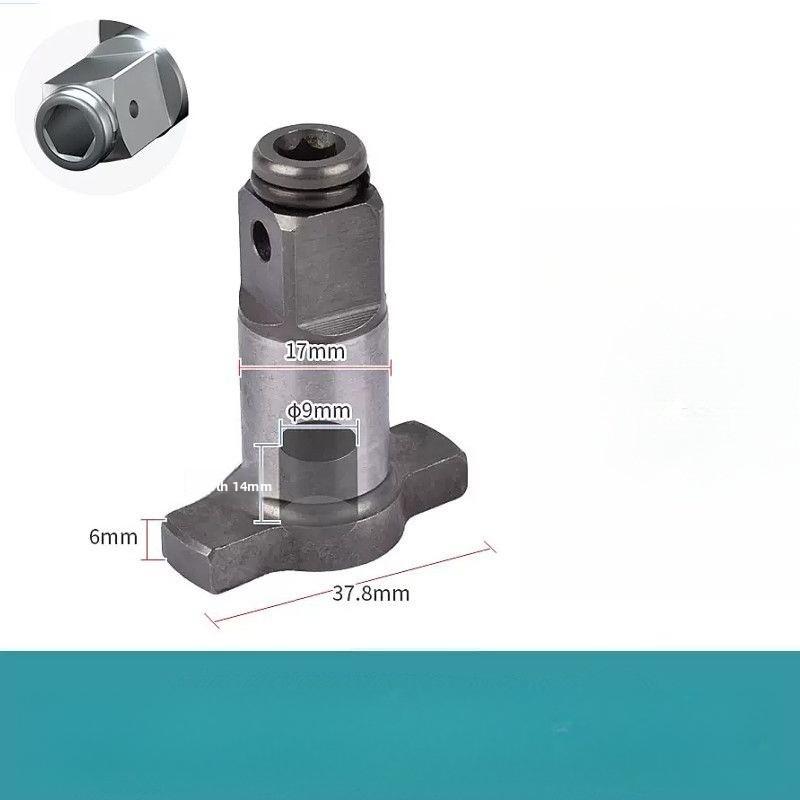 Electric Wrench Hollow Square Shaft Dual‑Use Output Shaft Driver Shaft Compatible with 02/298/488