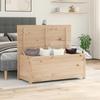 823539 vidaXL Storage Box 110x50x45.5 Cm Solid Pine Wood