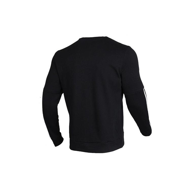 PUMA Fleece Lined Stay Warm Casual Sports Round Neck Pullover Black Men's 580429-01