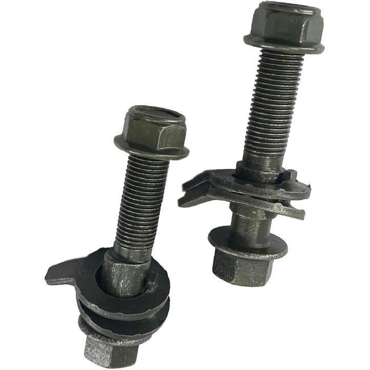 2Pcs 16Mm Adjustable Camber Correction Alignment Kit Fit Front Wheels Cam Bolts Compatible With Acadia Civic CR-V Element HR-V Odyssey Pilot