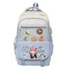 Schoolbag Elementary School Bag Grades 1-1 Cartoon Printed Children's Backpack Large Capacity Burden Reduction Travel Backpack Pain Bag Female