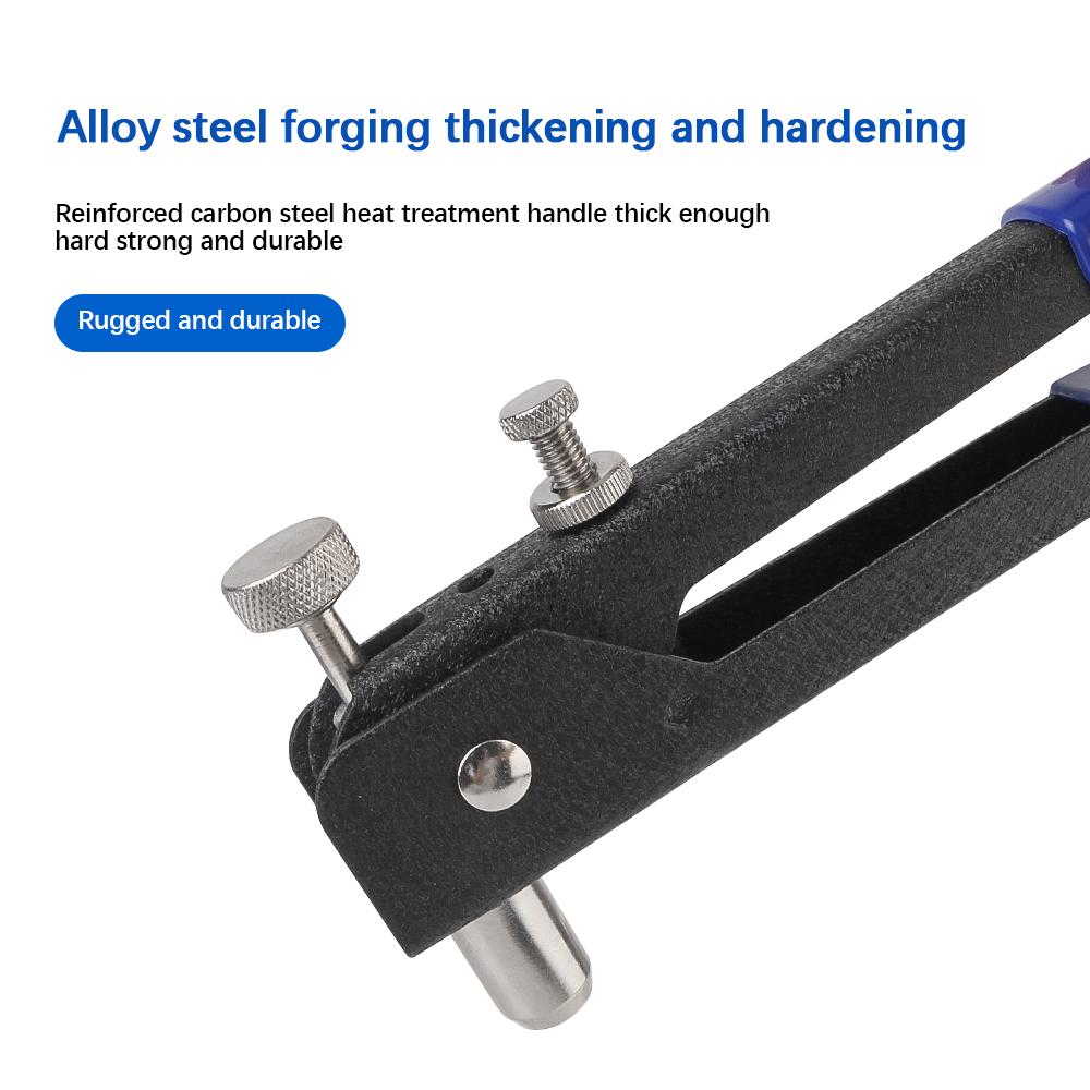Manual Nut Pulling Gun Set Bolt Nut Removal Socket Tool Car Tool Repair Kit M3/M4/M5/M6/M8 Portable 160Pcs/Set Bolt Nut Remover