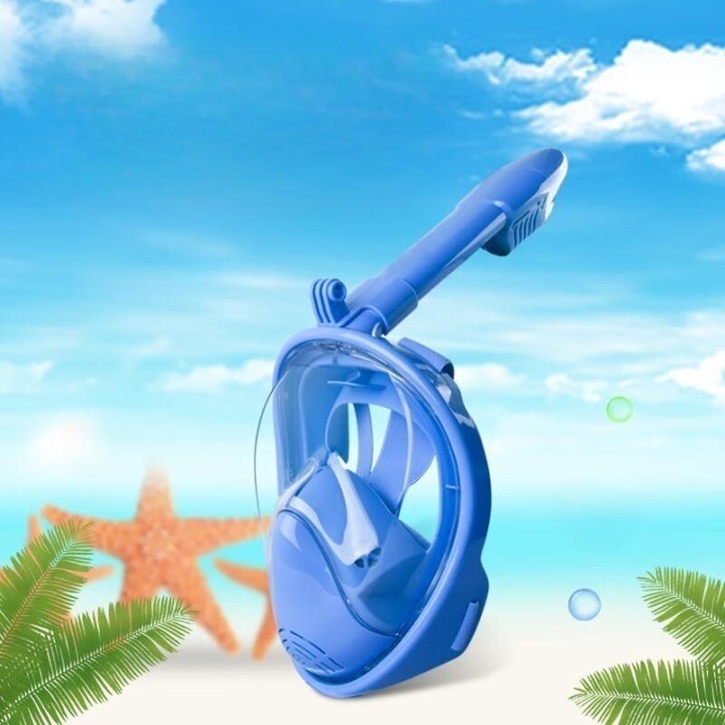 Kids Full Face Snorkel Mask Set