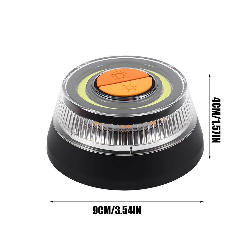 Strobe Lights for Car 3-Level Portable Magnetic Auto Accessories Car Warning Light for Trailer Tow Work Motorcycle RV Snowplow