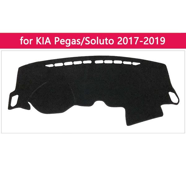 for Pegas 2017 2018 2019 Soluto Anti-Slip Mat Dashboard Cover Pad Sunshade Dashmat Protect Carpet Anti-UV Car Accessories