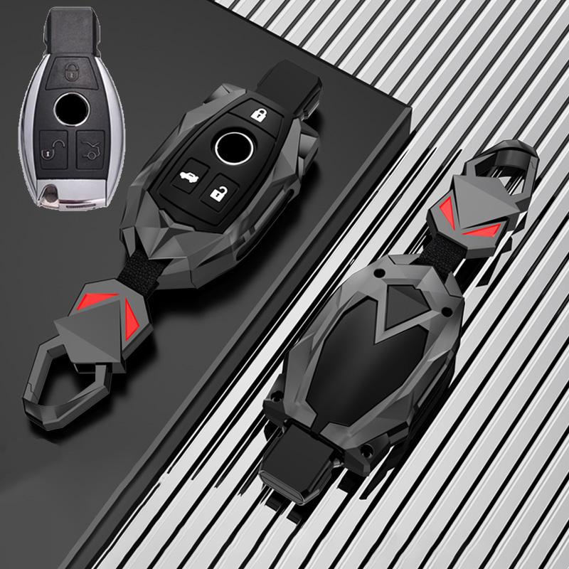 Car Key Case Cover Shell For Mercedes Benz C E S Class Glc W206 W223 W214 E300 C260 C300 S450 S500 S400 Fob Accessories