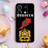 Morocco Flag Coat Of Arms Case For Xiaomi Redmi Note 14 Pro 9 10 11 12 13 Pro Cover For Redmi 15 15C 14C 12C 10C 13C