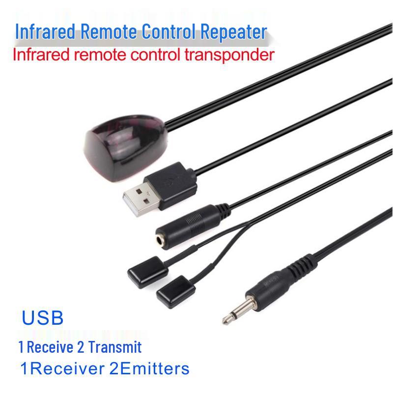 Smart Home Infrared Repeater: 1 Receiver, 2 Transmitters In Stock Yihuasheng