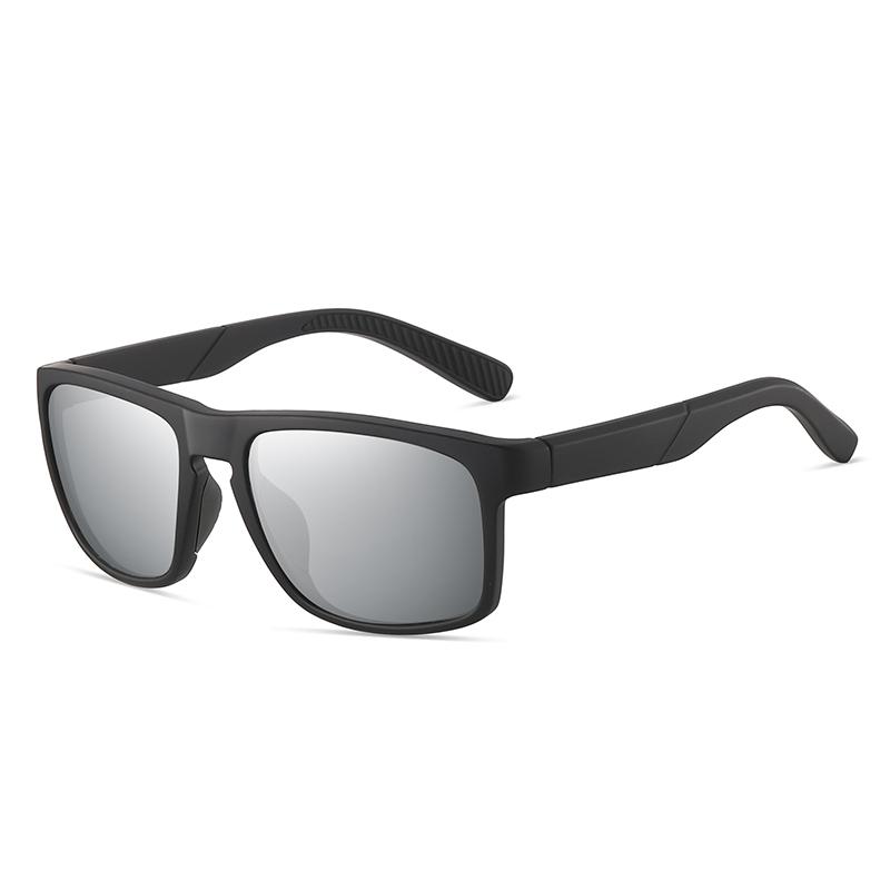 Night Vision Lens Square Nearsighted Sunglasses With Diopters Outdoor Sports Anti-glare UV400 Minus Eyeglasses -0.5 -0.75 To -6