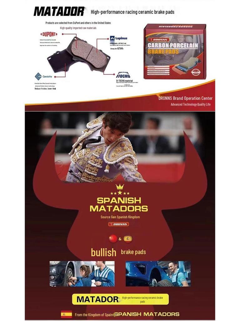 LEAPMOTOR C11/C01/T03/S01 Bremsbeläge vorne & hinten