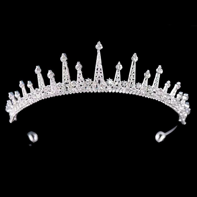 Bridal Crown Baroque Headband Princess Crown Wedding Hair Accessories Performance Crown Tiara