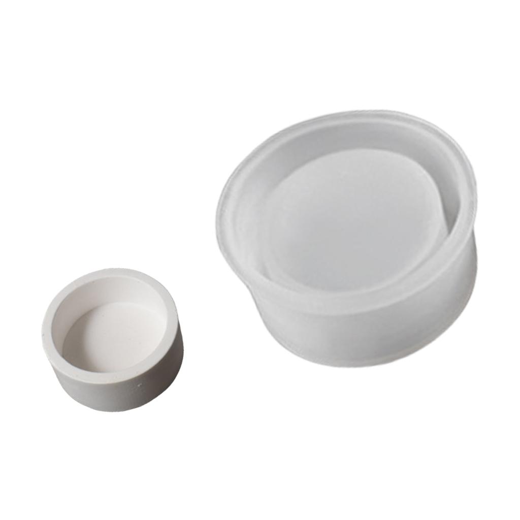 Silicone Mold Flexible Candle Holder Molds House Shape Hand-Making Ornament Moulds Suitable for Decors and Candle Making