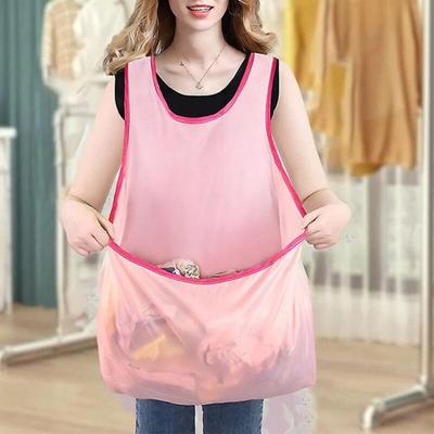 Clothes Drying Tools Wet Laundry Apron Sleeveless Matching Apron Portable Clothes Drying Apron