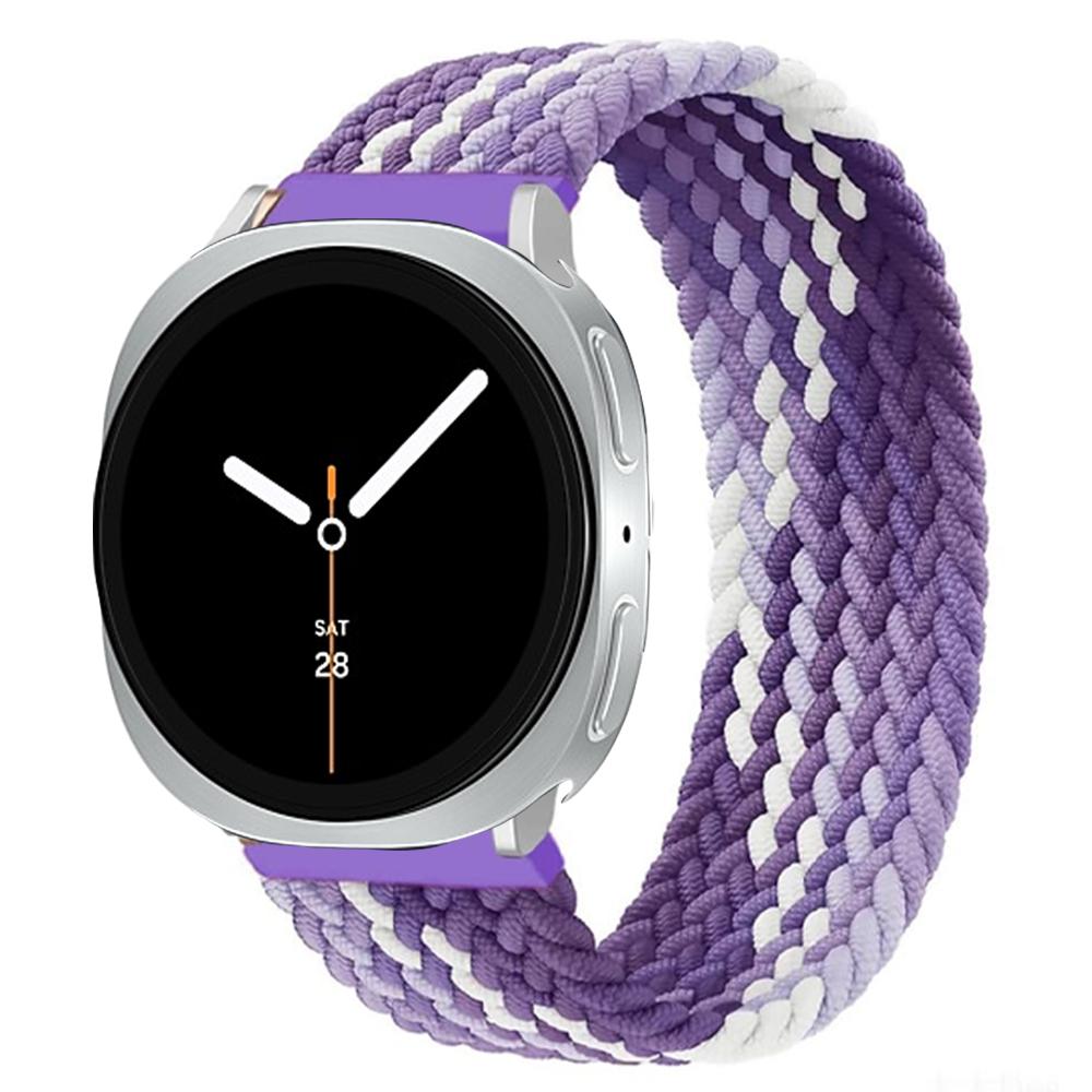 Braided Solo Loop Band for Samsung Galaxy Watch 8 Classic Strap Accessories Elastic Bracelet Correa Galaxy Watch 8 Strap 40/44mm