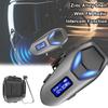 Bluetooth 6.0 Motorcycle Helmet Bluetooth Headset Cycling Headphone  Motorcycle Riding