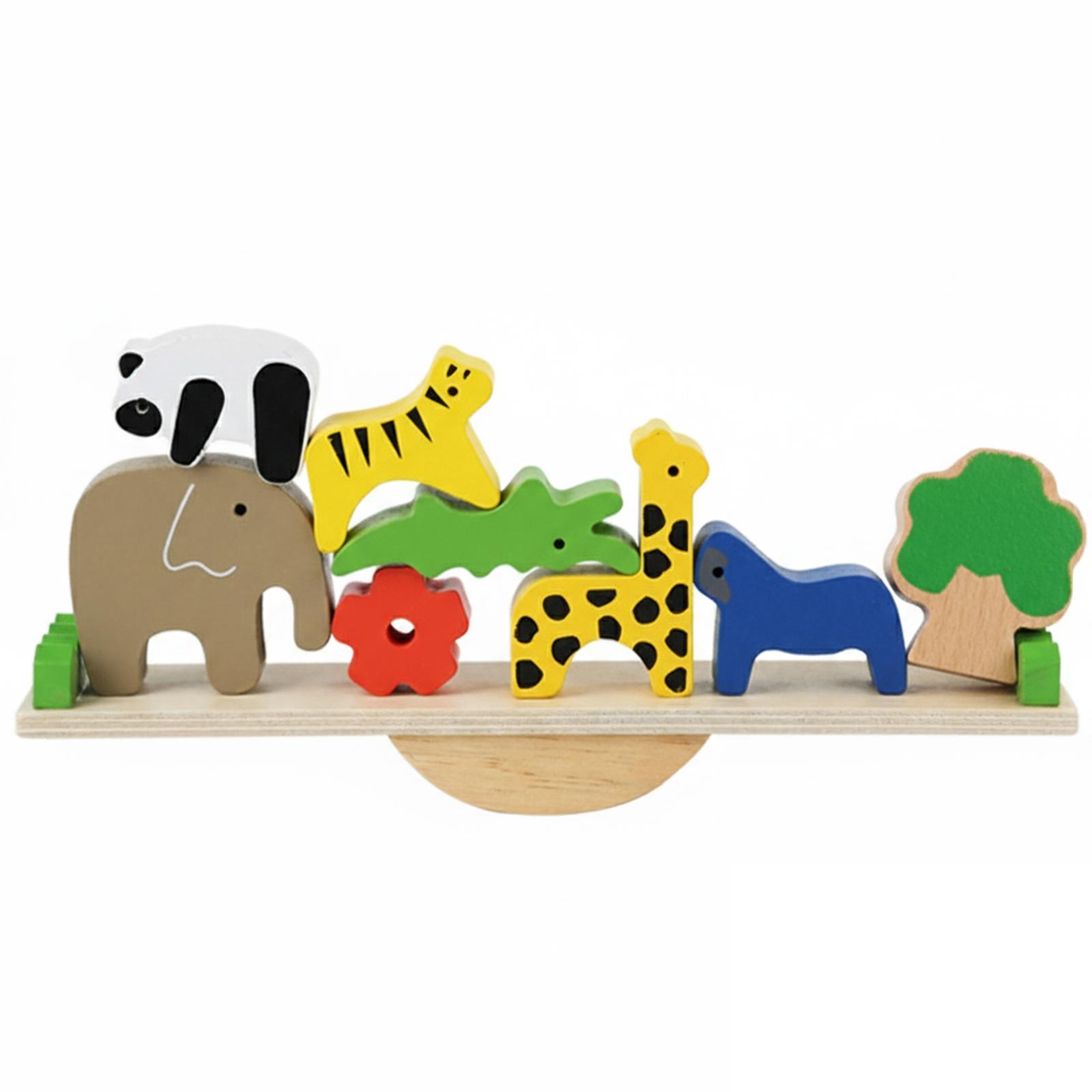 

Wooden Animal Seesaws And Animal Games To Cultivate Children s Hand Eye Coordination One Size