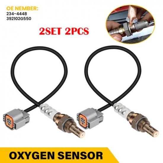 2X Нижний кислородный датчик 02 O2 Для Hyundai Sonata 2011-2013 2.4L 2011-14 2.0L