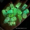 DIY Luminous Expression Bottle Pendant with Love Straw - Beverage Cup Keychain and Mobile Phone Charm with Hanging Hole