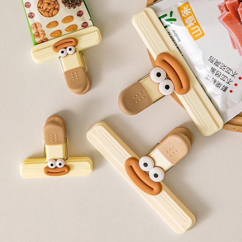 Convenient Sealing Clips for Freshness - Ideal for Tea, Snacks, and Bags