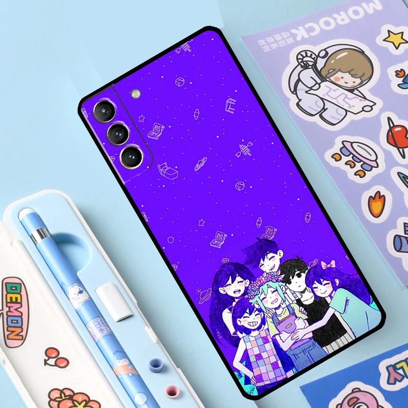 

Игровой чехол Omori для Samsung Galaxy S23 S21 S22 Ultra Plus Note 10 20 S8 S9 S10 Plus S20 FE Чехол Galaxy S23 Plus