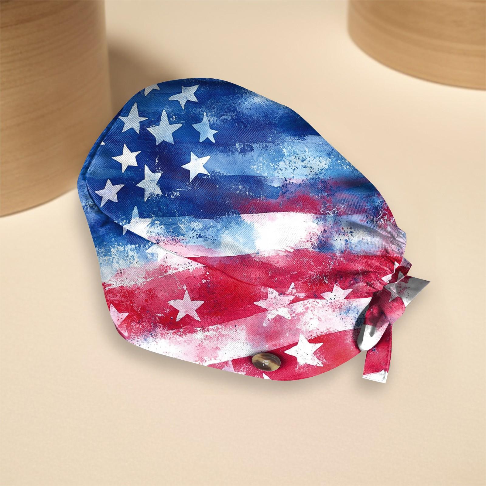 

Модная рабочая шляпа с принтом Повседневная стираемая шляпа Сумка Кепка One Size красный