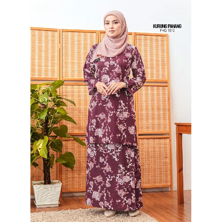 

Новый элегантный женский костюм Baju Kurung Pahang, мягкий как хлопок, с цветочным принтом, удобный и дышащий, популярные ретро мусульманские новые продукты 2XL золотой