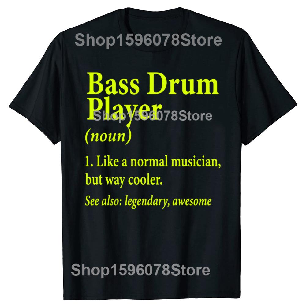 Lustig Der Groovefather Vintage Schlagzeuger Klassische T-Shirts Herren Damenmode Lässiges T-Shirt 100% Baumwolle Locker Übergroßes T-Shirt