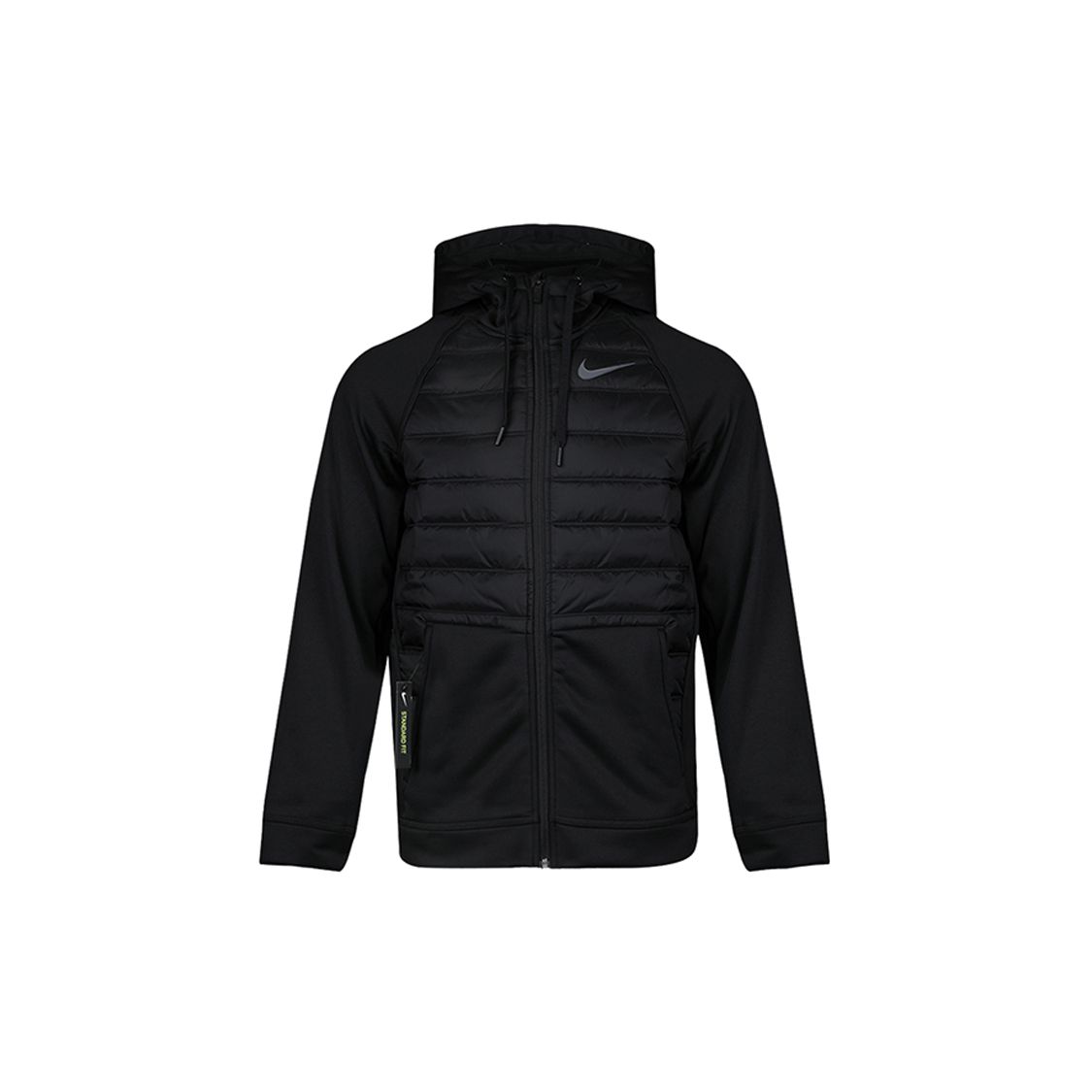 Nike Sportswear Men s Synthetic Fill Hybrid Hooded Jacket Black BV6299-010 XL