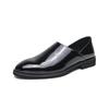 Fashion2024 New Luxury Brand Black Leather Men Casual Shoes Fashion Mens Loafers Moccasins Breathable Slip on Driving Shoes
