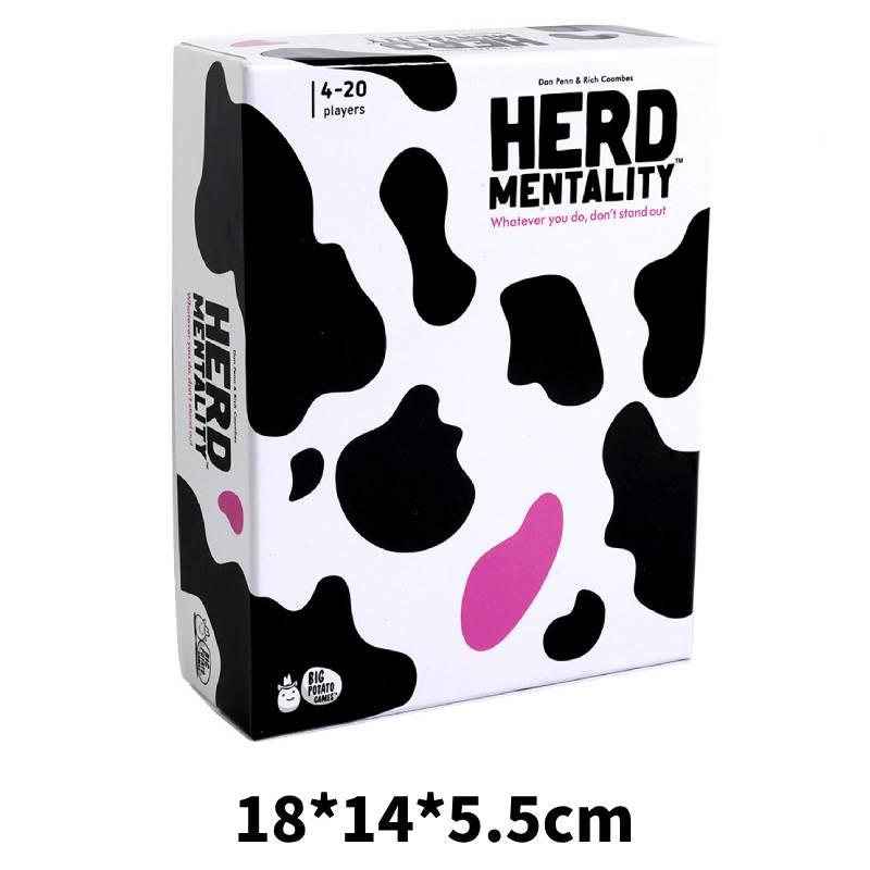 

Стадное чувство Взрослая карточная игра-стратегия для вечеринок Веселая семейная игра из медной бумаги