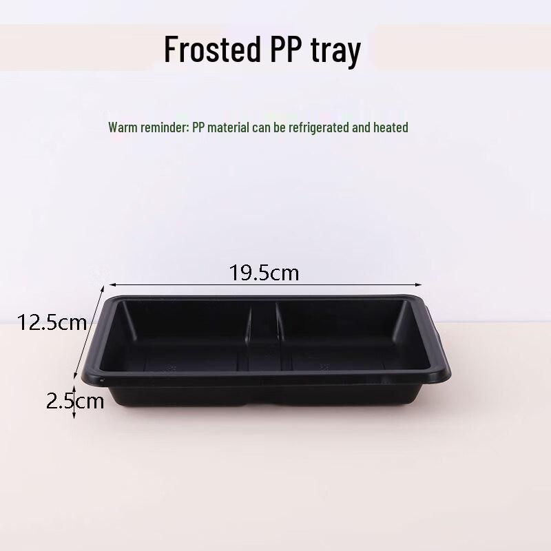 Shixun Black PP Fresh-keeping Food Trays