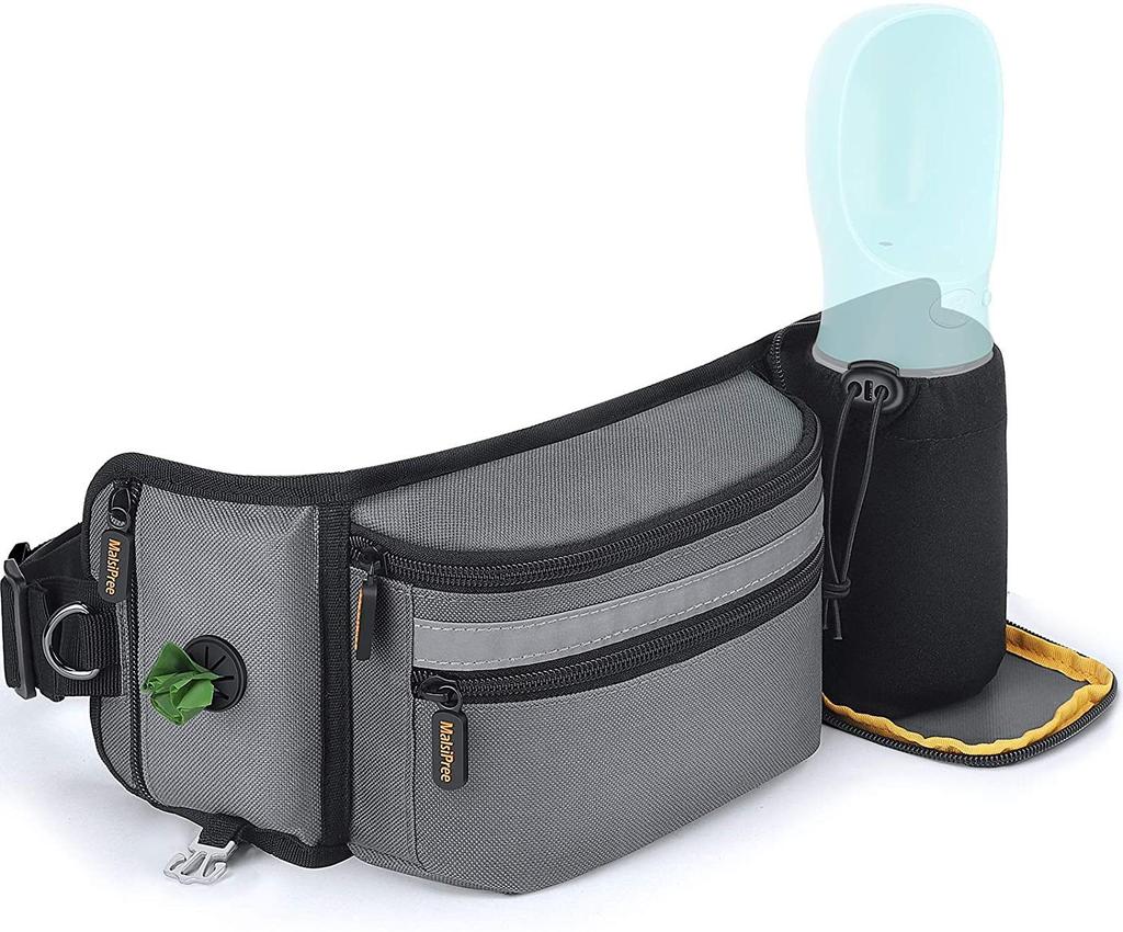 Dog Treat Bag for Training Outdoor Dog Treat Pouch Training Feeding Bag Multi-use Waist Bag Pet Trainer Prizes Holder Waist Bag