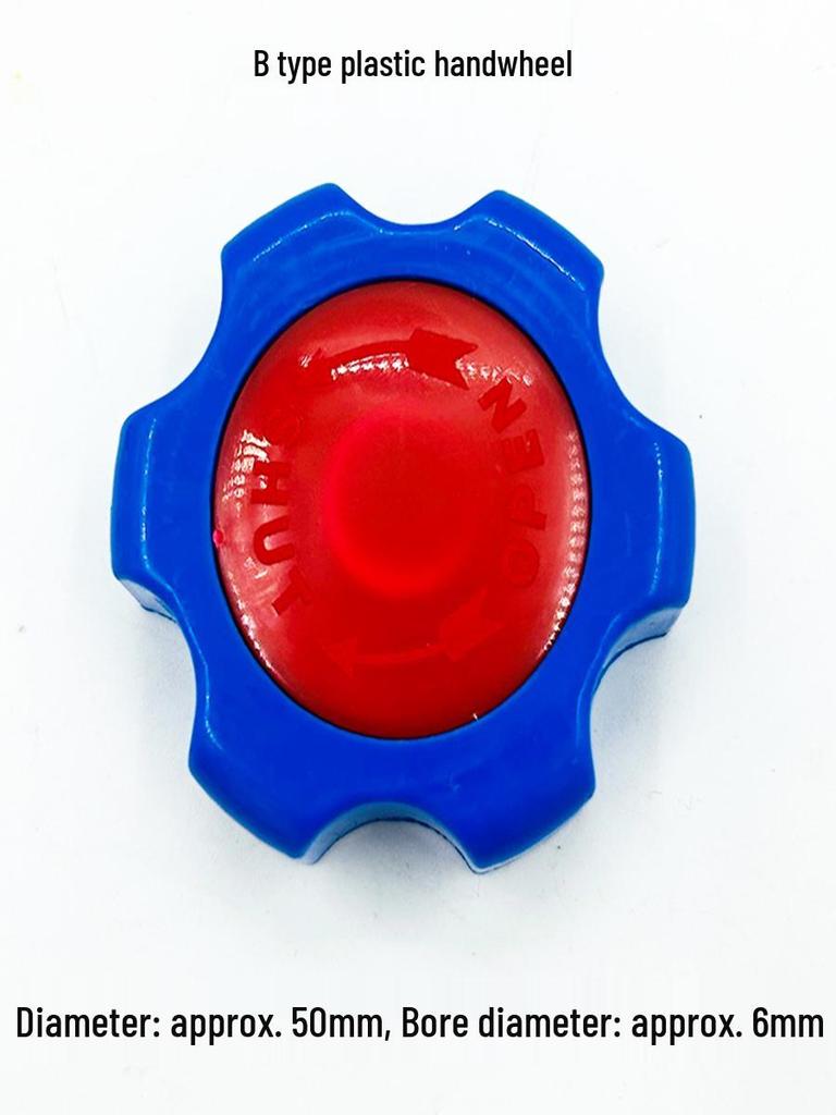 Round/Square Hole Valve Handwheel for PPR/PE Water Stop Tap and Gate Valve Accessories