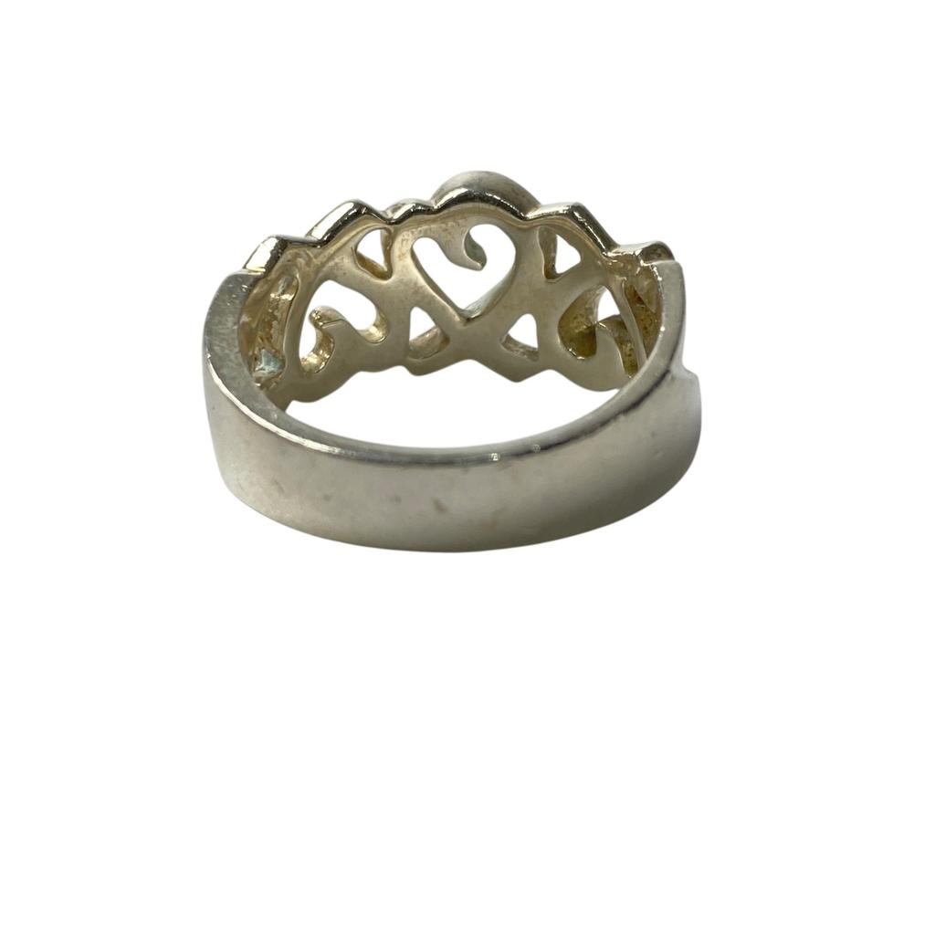 Gebrauchter TIFFANY&Co. Ring Silber Silber925 Damen