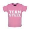 Steel Team - Kids Baby Kids Boys Girls Unisex T-Shirt / Bodysuit - Gladiator TV Game Show Name