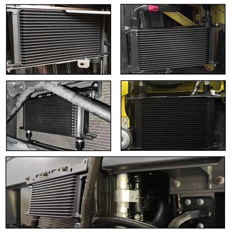 Car Universal British Style 10 Rows 15 Rows Radiator New Condition Engine Oil Cooler Kit Oil Radiator AN10