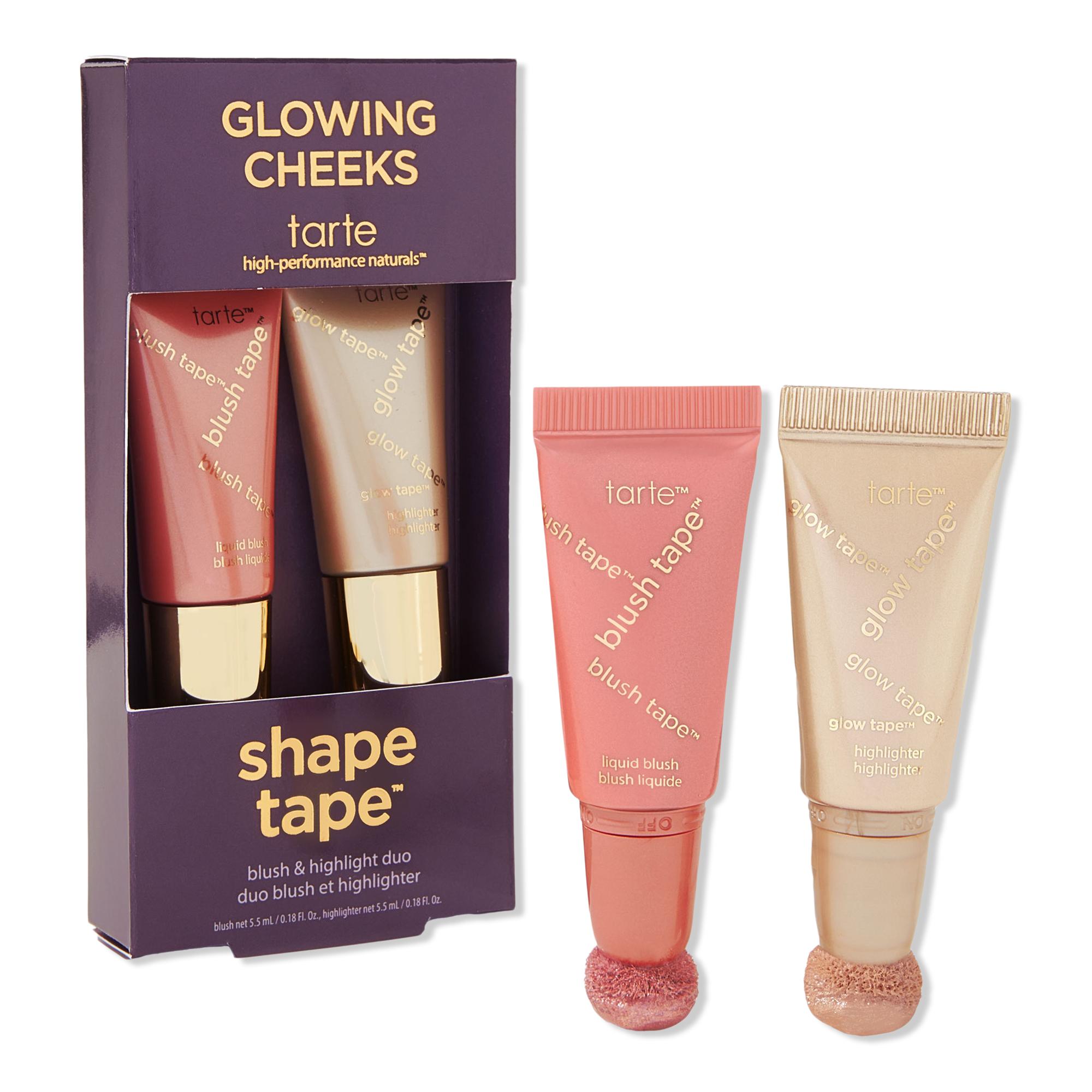 

Румяна-хайлайтер Tarte Glowing Cheeks Duo Pink Pearl Glow