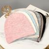 Ins Solid Color Crimped Stacking Hat Women's Versatile Fashion Loose Warm Bag Head Knitted Pullover Wool Cold Hat