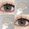 2Pcs Colorful Contact Lenses for Eyes Natural Brown Lenses Gray Pupils Lens Color Lens Eyes Cosmetic Korean Style Lense